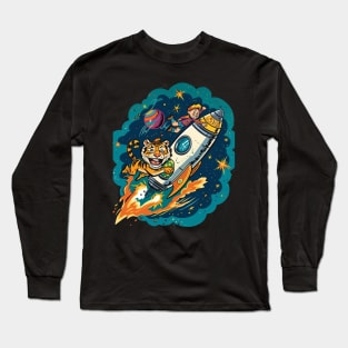 Calvin and Hobbes Furry Frolics Long Sleeve T-Shirt